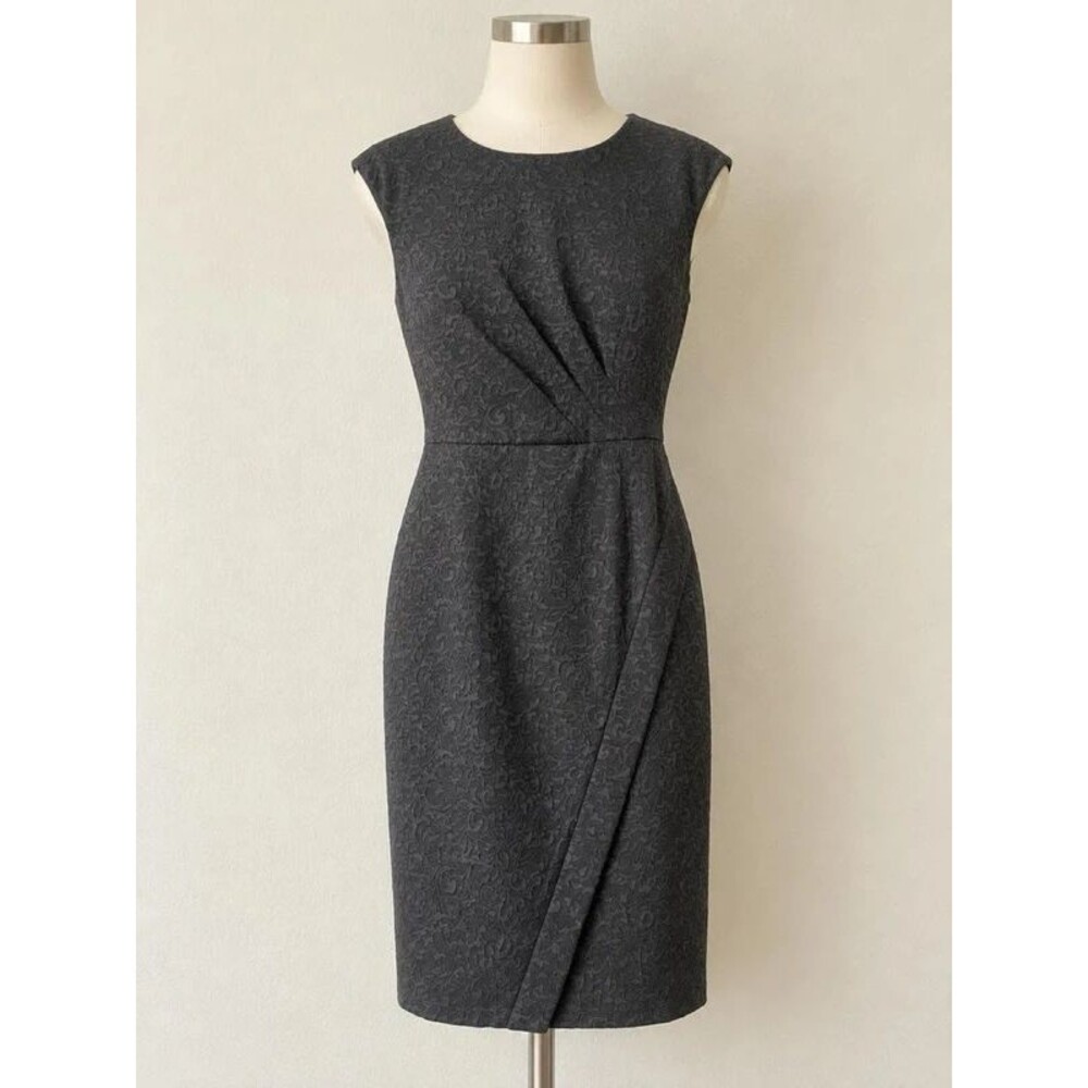 London Times Black Dress